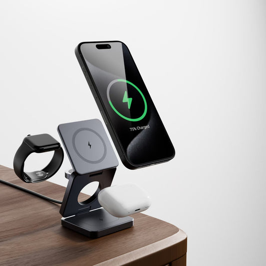 3-in-1 Foldable Wireless Charging Station